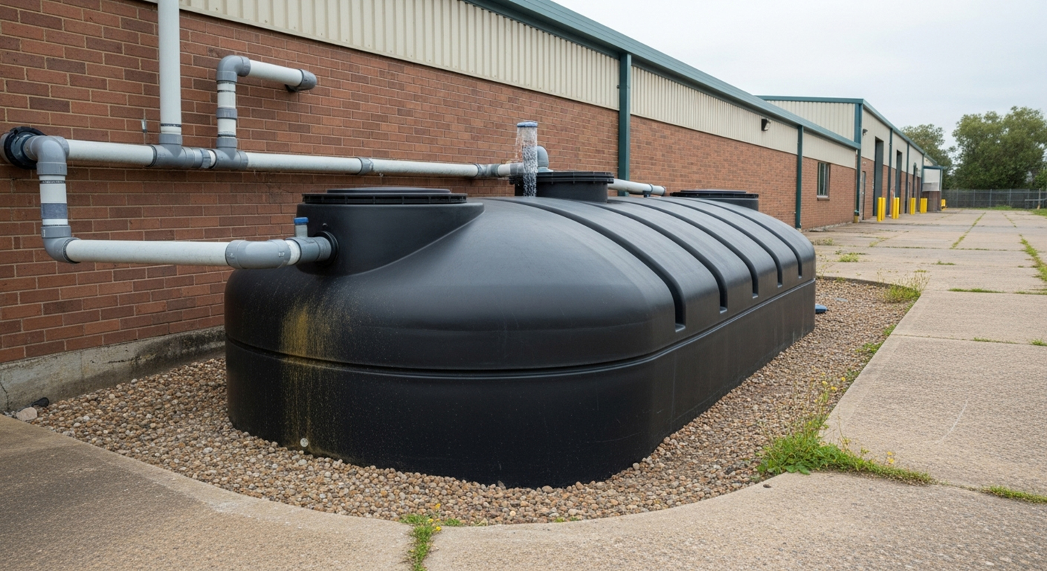 AI Generated – AD Mechanical Services Rainwater Harvesting